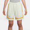 Nike Dri-FIT Color Block Design Casual Comfortable Basketball Shorts Women shorts Sea-Glass FB8426-020