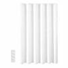 Shower Curtain with 12 Plastic Hooks, 180 cm, for Bathroom and Window