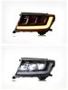 07-15 Land Cruiser LED Headlight Assembly with Sequential Turn Signal & DRL