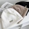 Soft Beanie Cap Warm Fluffy Bonnet Hat Y2k Winter Hat  Woman/Men