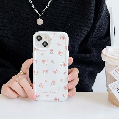 2023 New Flower Phone Case For Iphone 13 12 Pro Max 14promax 11 Xsmax Xr X Silicone Soft Shockproof Back Cover Capa Shell