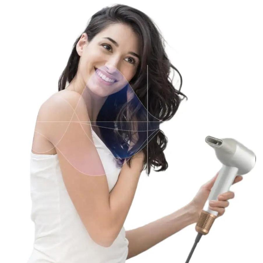 High Speed Hair Dryer With LED Digital Display Screen, Wind Constant Temperature Hair Care Without Damaging Hair, Portable Hair Dryer Quick Drying