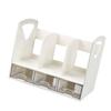 Office Desktop Organizers and Accessories Desk Book Stand with 3 Sliding Drawer for Office Supplies