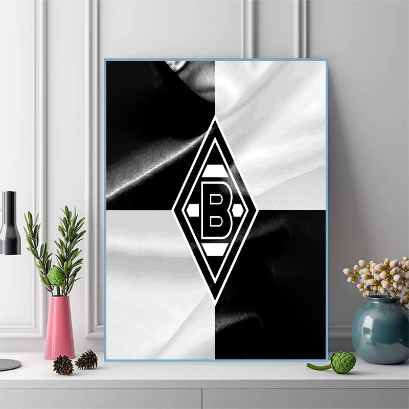 Geometric Letter B 100% Round Full Drill 5D DIY Diamond Painting Embroidery Cross Stitch Rhinestone Decor
