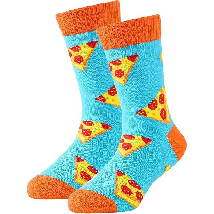 Boys Socks 6-8 Years Old Crazy Socks for Kids Silly Funny Novelty Dress Socks 10-12 for Boy Girl Birthday Christmas Gift 8-12 Years