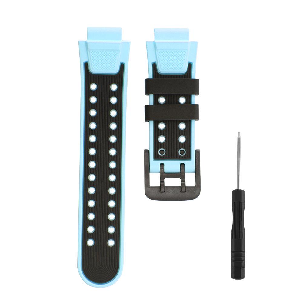 Farbiges Silikon-Uhrenarmband für Xiaotiancai Kinder-Telefonuhrenmodelle: D2, D3, D5, Z1, Z2, Z5, Z6, Z7, Z8, AQ1, CR
