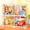 ROBOTIME Rolife 3D Puzzle Sunshine Sip Veranda DIY Miniaturhaus DWS07B