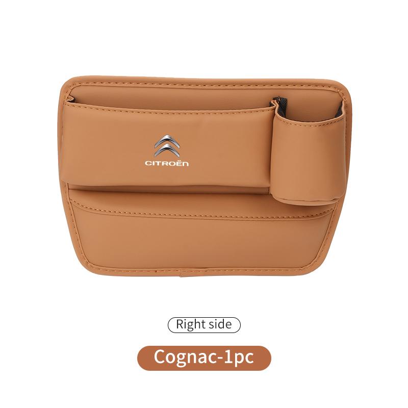 EMHV7 Car Seat Gap Organizer Console Crevice Storage Box Cup Holder For Citroen C4 C3 C5 C1 C2 C6 C4L DS3 DS4 Berlingo Picasso Jumper