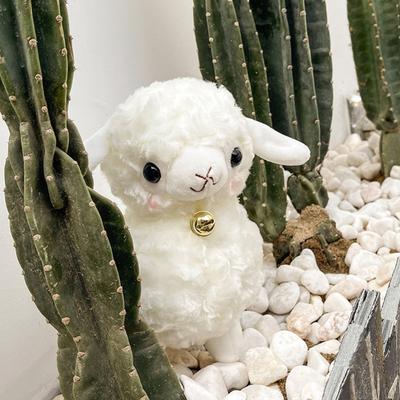 Kawaii Baby Goat Soft Plush Toys Cute Goat for Doll Creative Cartoon Sheep for Doll Room Decorations Toys Christmas
