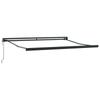 Retractable Awning Beige 300 X 250 Cm Fabric and Metal