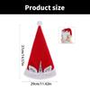 Office Party Christmas Hat Family Gathering Holiday Hat Funny Costume Accessory for Winter Celebrations and Casual Wear