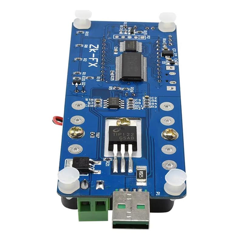 A25F-FX35 Электронный нагрузочный тестер 5А 35Вт Тестер емкости аккумулятора USB-тестер мощности Регулируемый резистор ЖК-дисплей синий