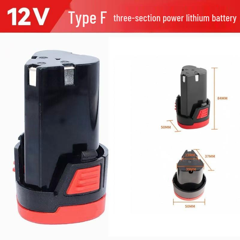 12V Lithium Battery for Electric Tools: Compatible with Drills, Wrenches, Scissors