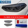 Für BMW X1 F48 X2 F39 X3 F25 G01 X4 F26 G02 X5 F15 G05 X6 F16 G06 X7 Auto Scheinwerfer Tönung Rauchschwarz Schutzfolie TPU Aufkleber