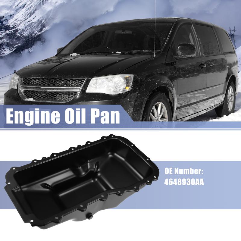 UXCELL Engine Oil Pan Replacement No.4648930AA for Dodge Grand Caravan 2001-2010
