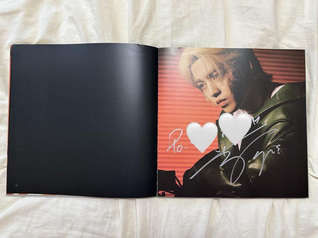 [USED] SEVENTEEN S.Coups Signed Yonton Attacca Chinese