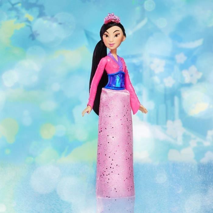 DISNEY PRINCESSES - Poussière D'étoiles - Poupée Mulan Avec Jupe Et Accessoires - Jouet Pour Enfants - À Partir De 3 Ans