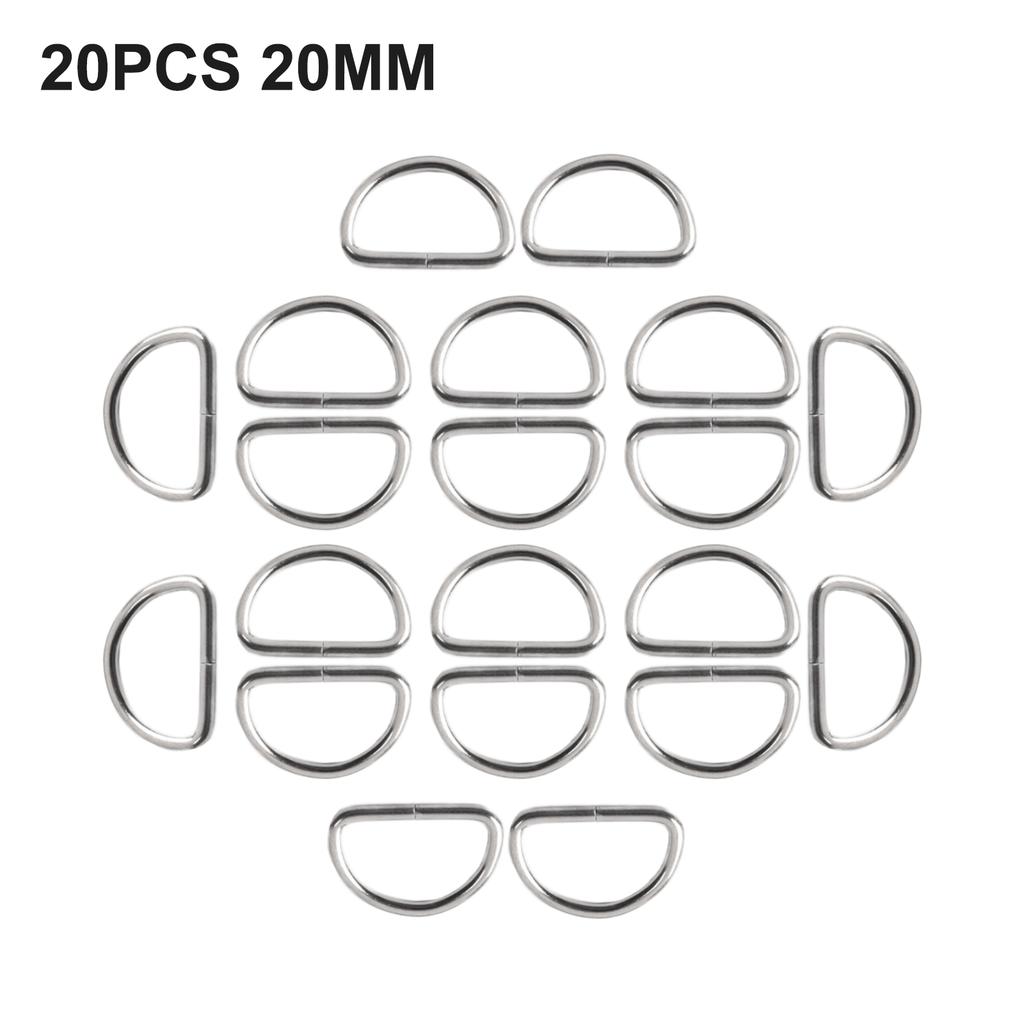 Multi-size D Buckles Portable Strong Good Load-bearing