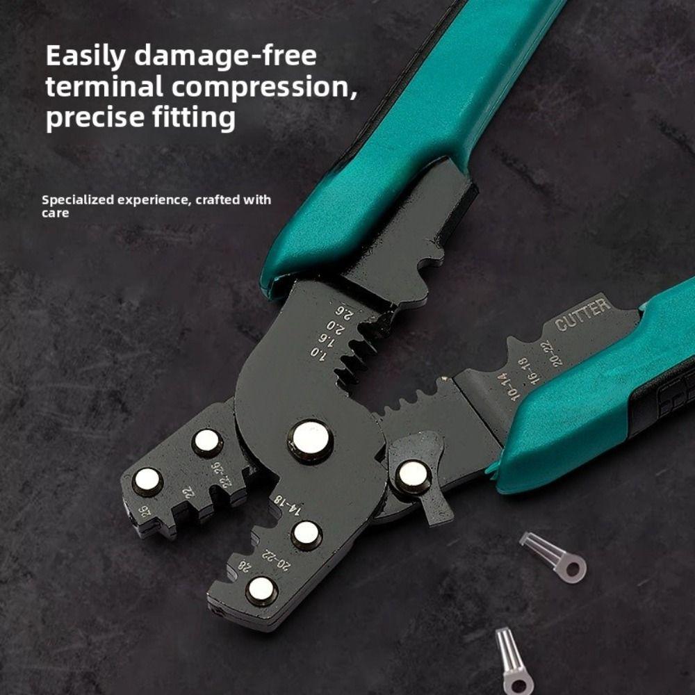 Mini Size Electric Terminal Crimping Pliers 10-26 AWG Hand Crimping Tool Professional Use