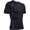 Camiseta de Corrida Raglan com Gola Redonda e Manga Curta com Logo Heat Gear Masculina tops 1358547-001
