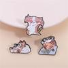 Quirky Kitten Pin Lightweight Fashion Decoration Practical Metal Accessory For Pet Enthusiasts And Colleagues