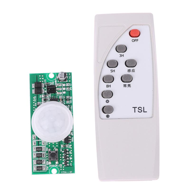 3.2V 3.7V Remote Control Pir Solar Integrated Street Lamp Sensor Circuit Board Solar Led Driver Board With Remote Control