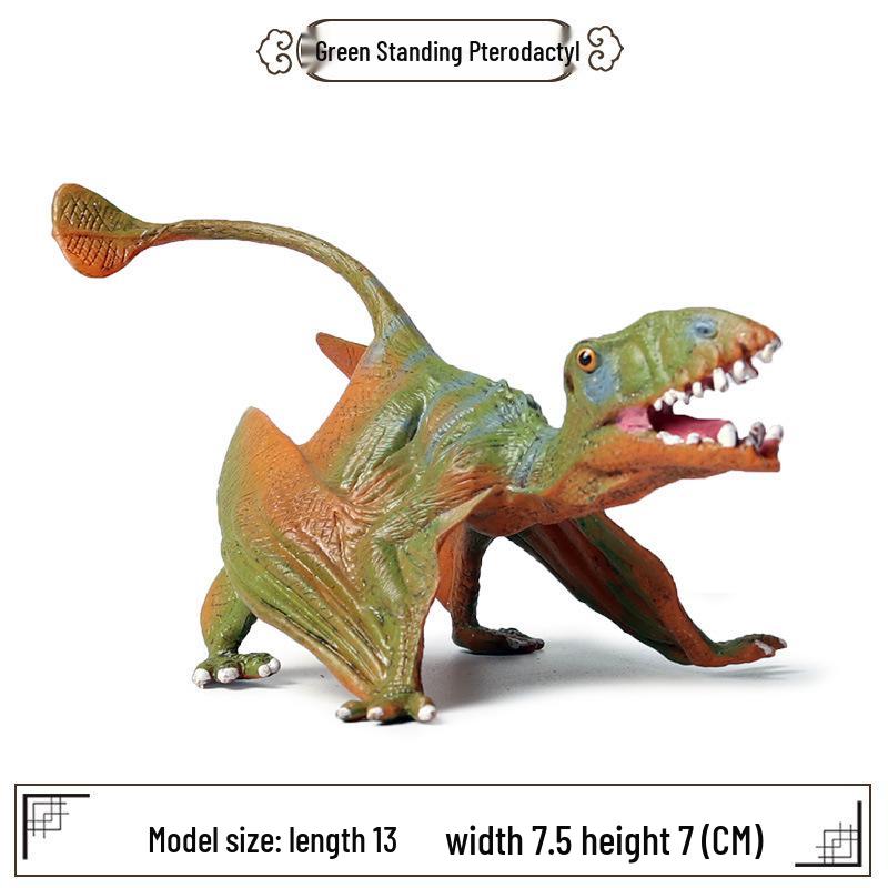Jurassic Dinosaur Simulation Model: Stegosaurus, Mosasaurus, Pterodactyl, Triceratops, T. Rex, Allosaurus.
