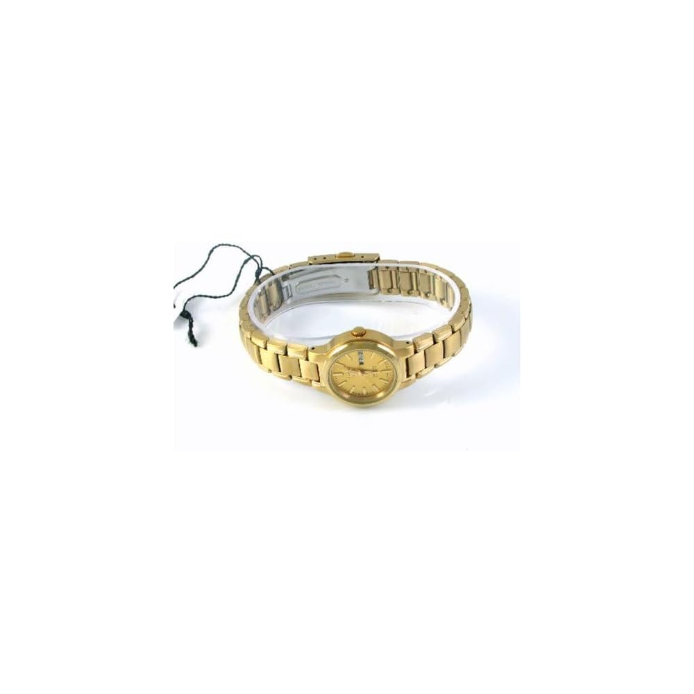 Seiko 5 Sports Automatic and Manual Women's Watch All Gold Shine Dial SYME46K1