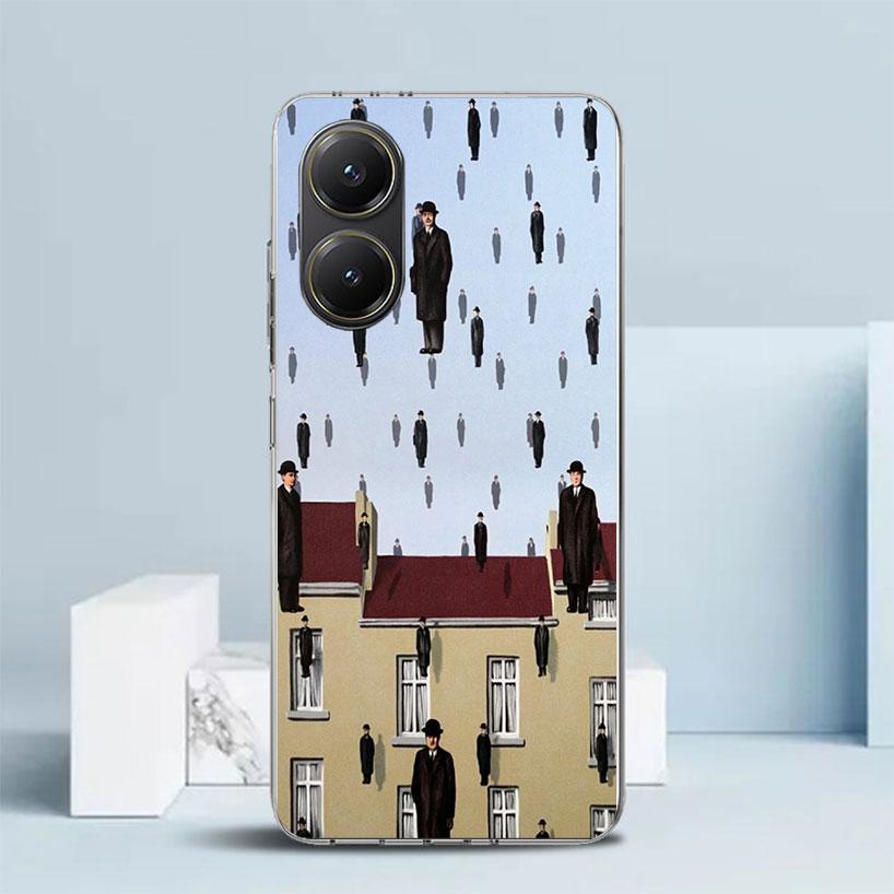 Rene Magritte Art Phone Case For Xiaomi Poco F7 Ultra X5 X6 X7 Pro M7 Redmi 15C 15 13C 13 12C 12 10C 10 10A 9 9C 9A 9T Cover Poc