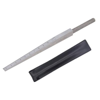 Gap Gauge Stainless Steel Taper Gauge Double Scale 0.5‑11mm Hole Measure Tool 2 Scale Gap Feeler Gap Measurement