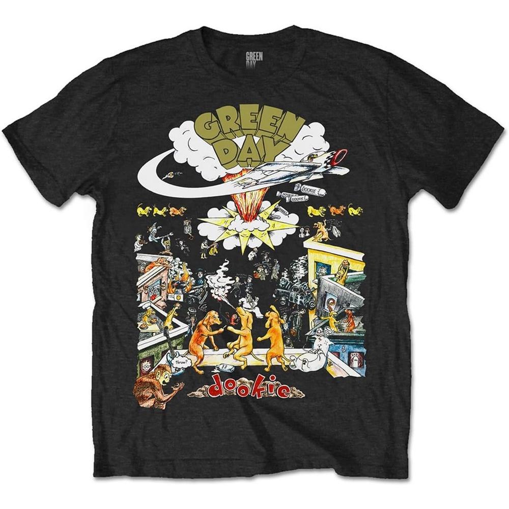 Rock Off officially licensed products Green Day  Dookie 1994 Tour  T-Shirt XXL