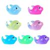 10PCS  Mini Luminous Micro Landscape Dolphin Child Animal Table Decoration Miniature Ornament Figures Toys