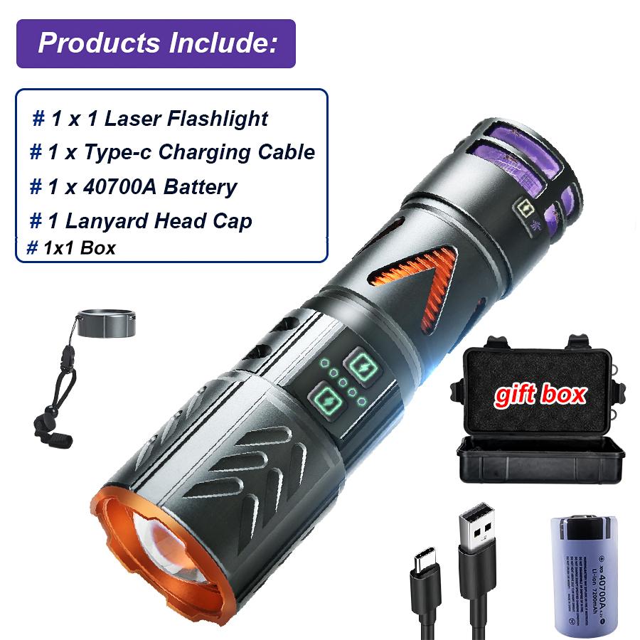 3-in-1 High Bright LED Flashlight USB Charge Zoom Tactical Torch With Mosquito Killer Tail Lamp Outdoor Camping Fishing Lantern