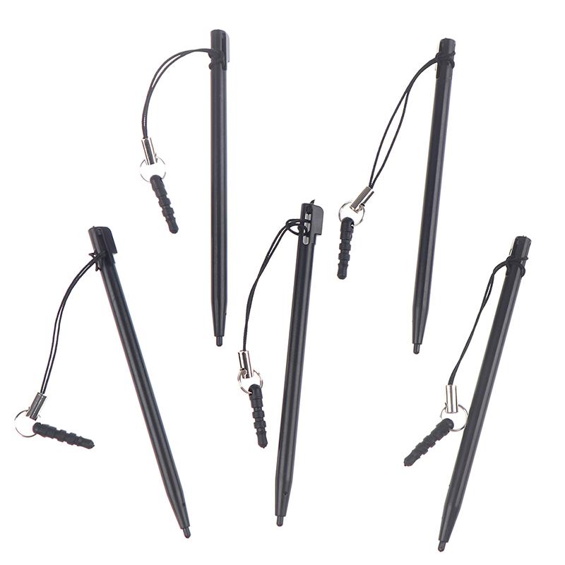 

5 шт. резистивный сенсорный экран стилус твердый наконечник ручка с пылезащитной заглушкой веревка для Pos Mp4