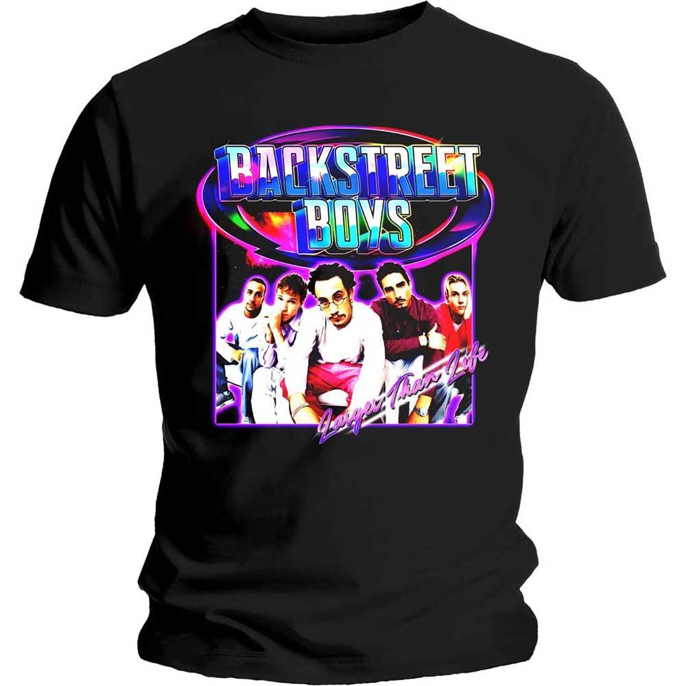 Backstreet Boys Larger Than Life Official Tee T-Shirt Mens Unisex