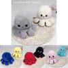 Adorable Double-sided Flip Reversible Octopus Plush Toy For Kids Soft And Cuddly Marine Life Stuffed Animal