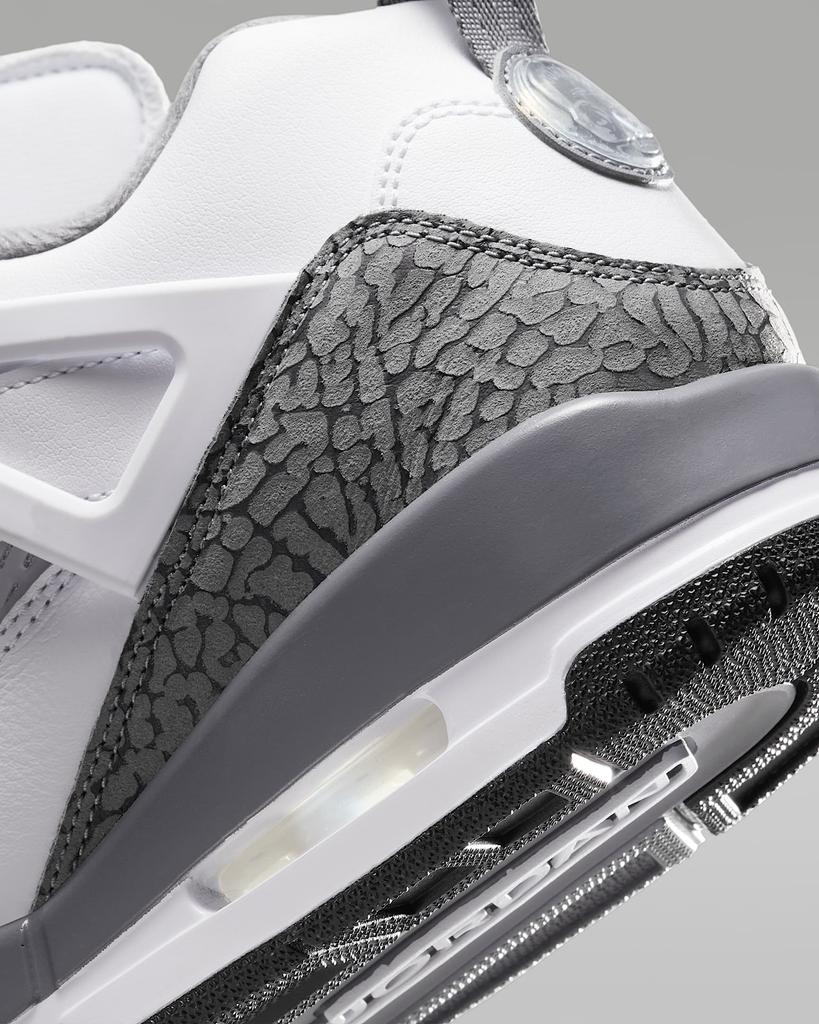 FQ1759-102 Nike Jordan Spizike Low White Anthracite Wolf Grey Cool Grey (Men's)