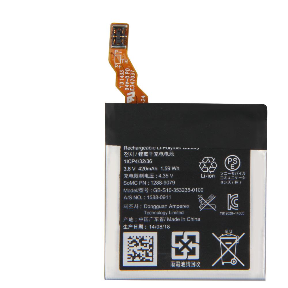 New Replacement Battery SWR50 For SONY Smart Watch 3 SW3 SWR50 3SAS 420mAh