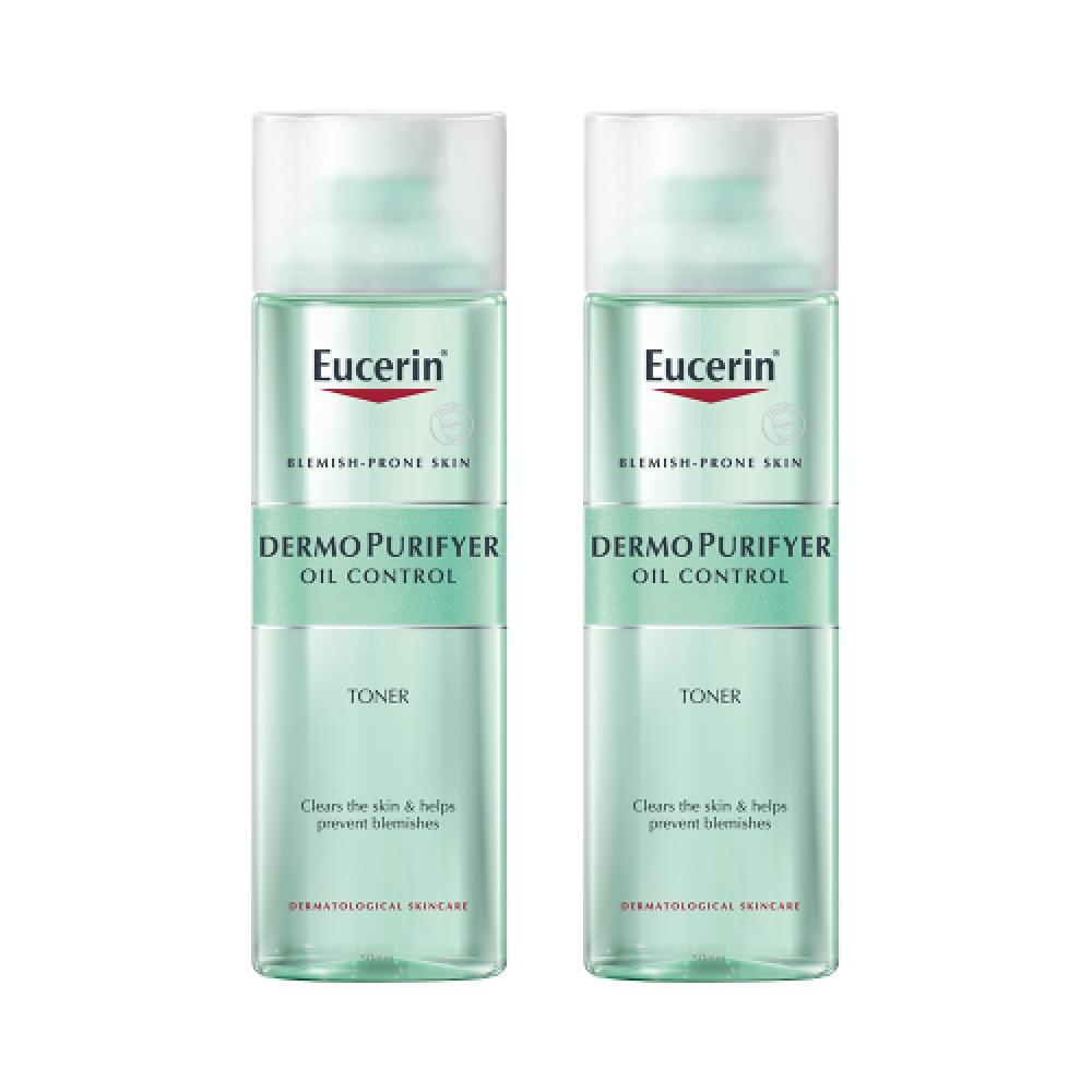 Eucerin [1+1] Eucerin Dermopure Oil Control Toner 200ml + Mist 50ml Free NONE