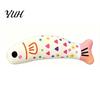 Bite Resistant Cat Fish Catnip Toy, Squeaky Linen Chew Safe Zipperless Kicker Kitten Toy for Indoor Cats Biting Kicking Boredom Relief Realistic Shape