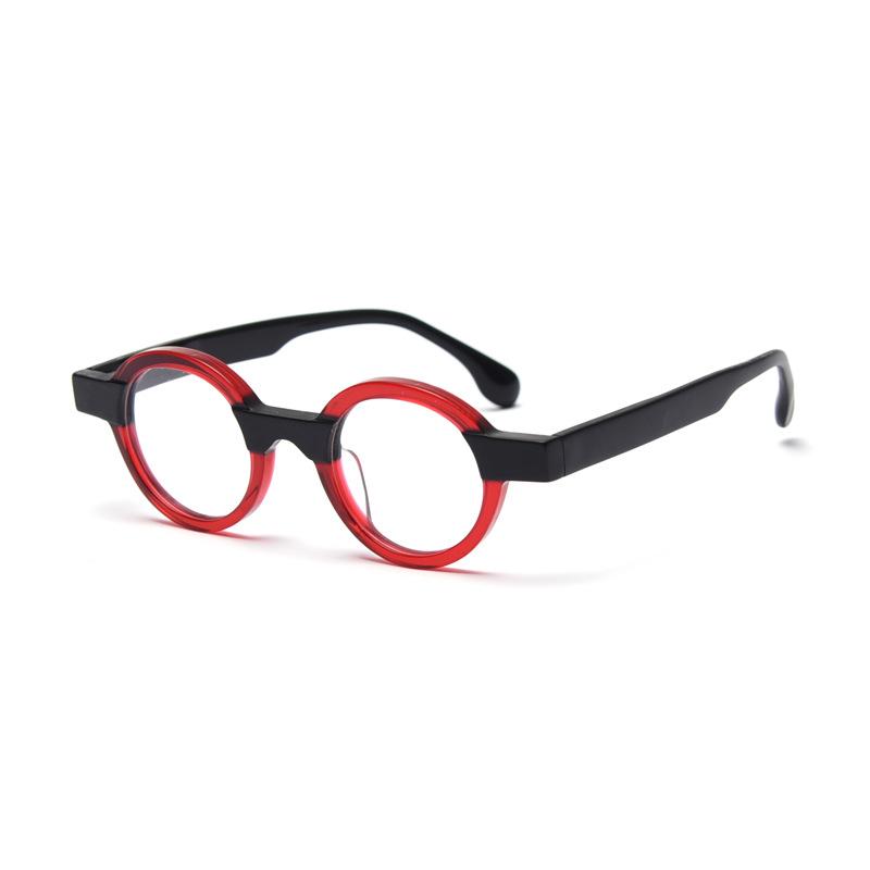 

Japanese Style Optical Eyeglasses Frame Men Women Vintage Glasses Computer Acetate Spectacle Frame Male Clear Prescription Lens