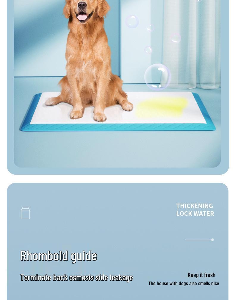 Thickened Universal Pet Urine Pad - Deodorizing and Absorbent for All Sizes