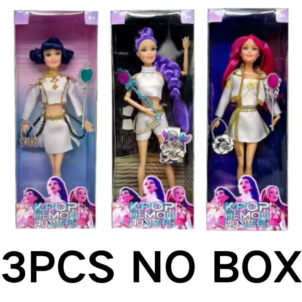 K-PopDämonenjäger Anime Kpop Mädchengruppe Cartoon Rumi Zoey Mira Actionfiguren Vinylfiguren Modellpuppen Mädchen Weihnachtsgeschenk%%