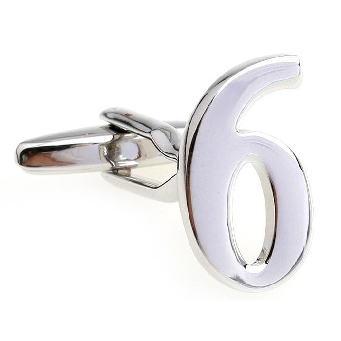 

Запонки с цифрами Французская мода для мужчин и женщин Рубашка