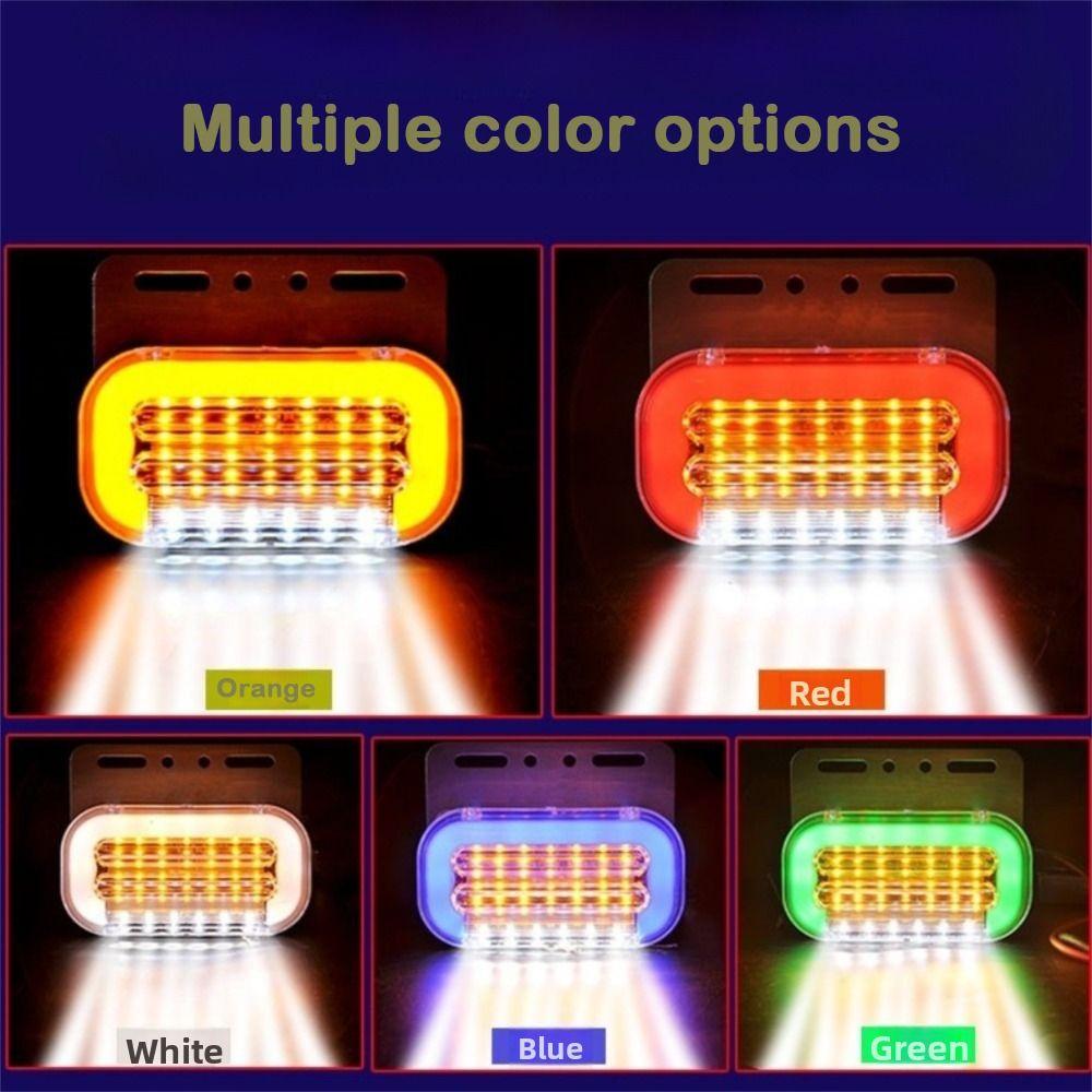 12V/24V LKW LED Seitenleuchte Mehrfarbige LED Seitenmarkierungsleuchte Langlebige Begrenzungsleuchte