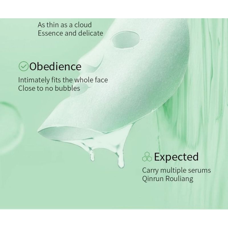 BIOAQUA - Feuchtigkeitsspendende Gesichtsmaske mit Aloe Vera