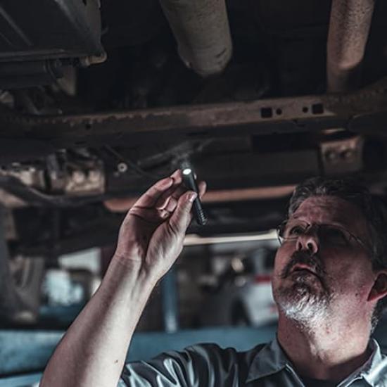 Esco Rechargeable Flashlight/LED (Blue) EA758SG-83