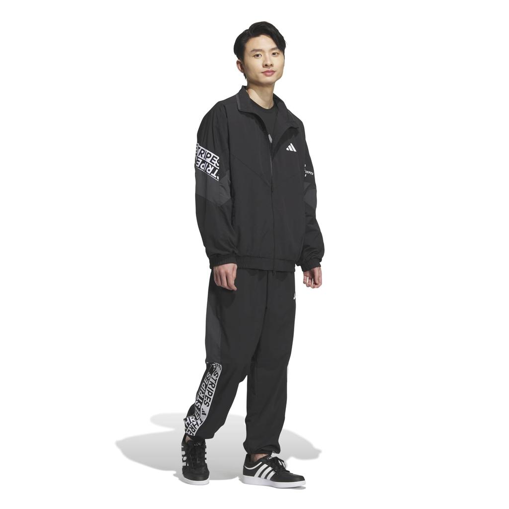 Adidas Tröja Topp Ord Vävda Jacka WM005 Svart M Herr (KA1265)