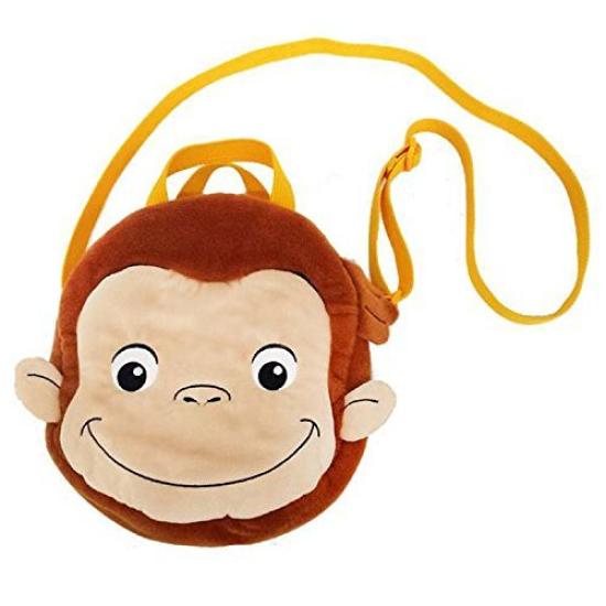 Curious George Face Shoulder Bag 26cm