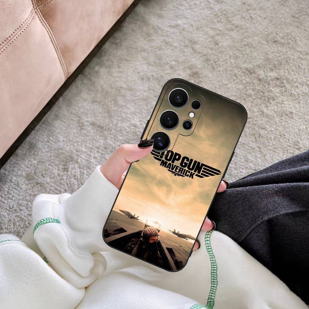 

Action Film T-Top G-Gun Phone Case For Samsung S 24 Fe 25 Ultra Plus 20 Lite 21 30 22 23 24 22 Ultra 5G Fundas Samsung S20 5G
